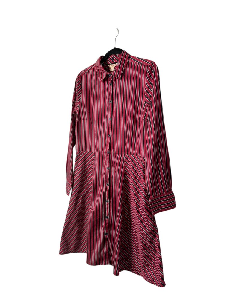 BROOKS BROTHERS PINSTRIPE SHIRT DRESS