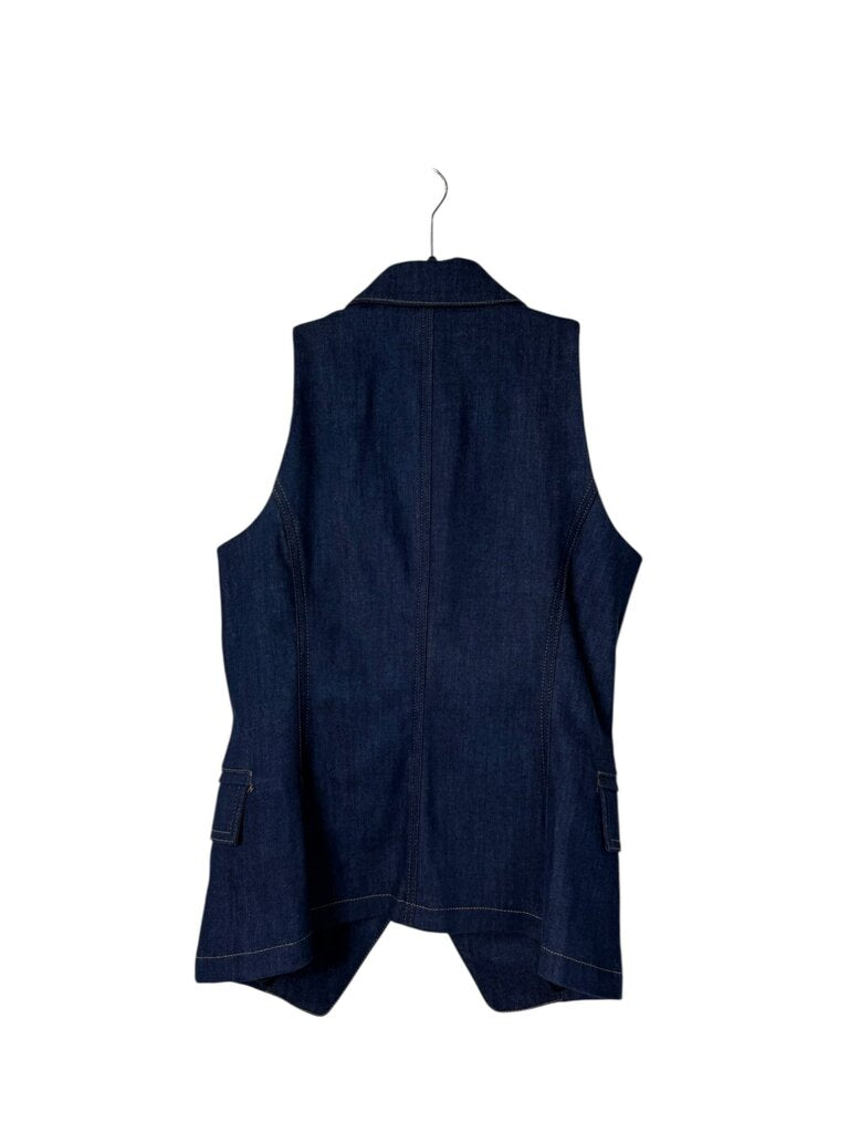 WHITE HOUSE BLACK MARKET DENIM VEST