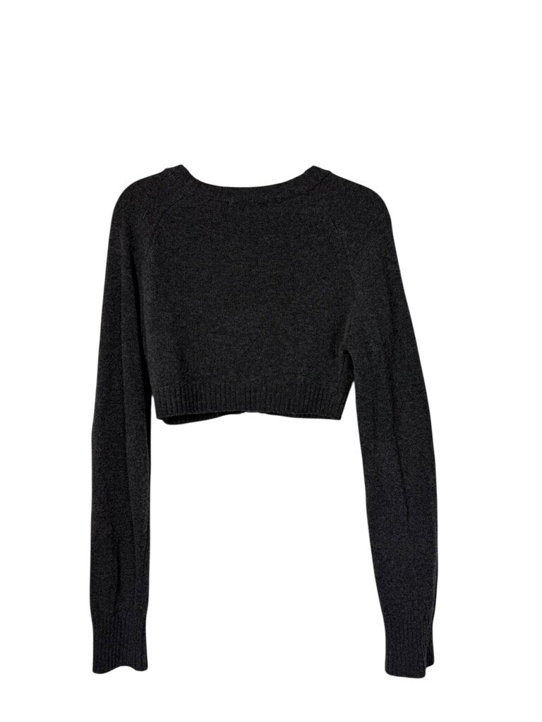 LOW CLASSIC CROPPED WOOL CARDIGAN