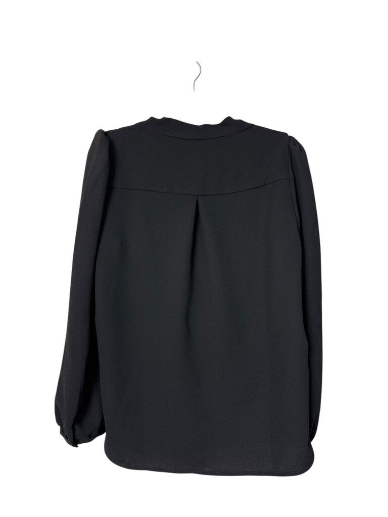SEZANE ABEILA DRAPED BLOUSE