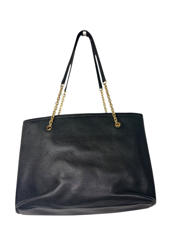 TORY BURCH CARSON PEBBLE LEATHER TOTE