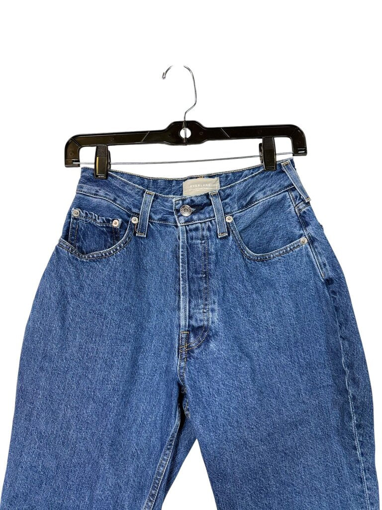 EVERLANE 90S CHEEKY STRAIGHT CROPPED JEAN