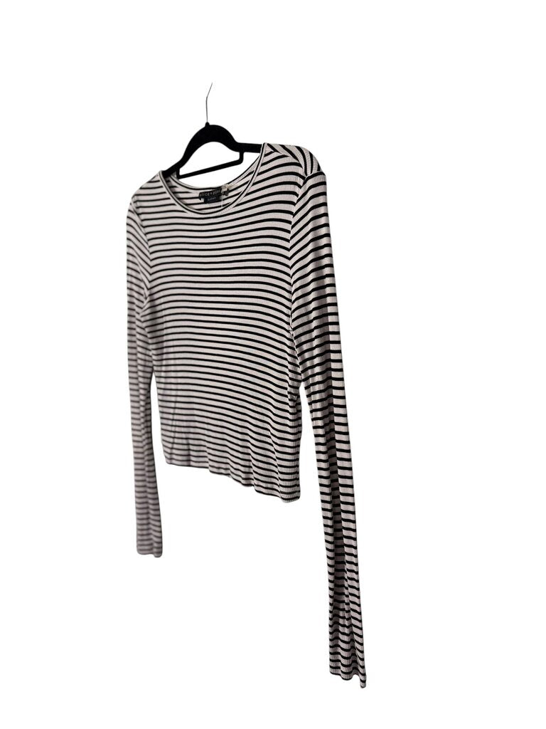 ALICE & OLIVIA STRIPED TOP