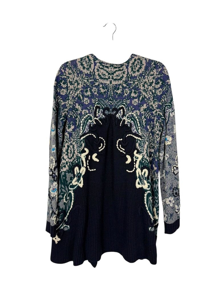 ANTHROPOLOGIE EMMA HAND STITCHED CARDIGAN
