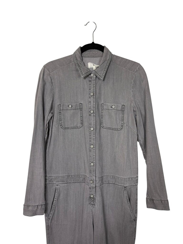 LOU & GREY DENIM STRETCH JUMPSUIT