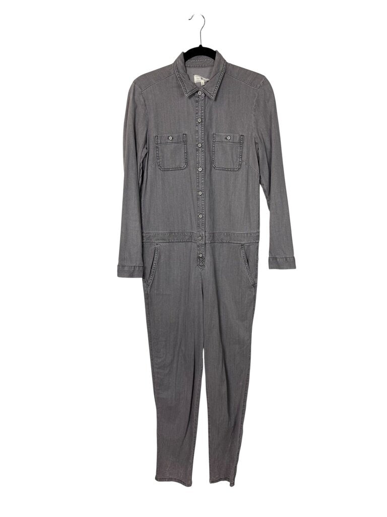 LOU & GREY DENIM STRETCH JUMPSUIT