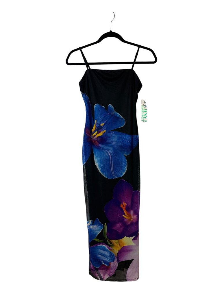 ALMOST FAMOUS FLORAL MESH DRESS