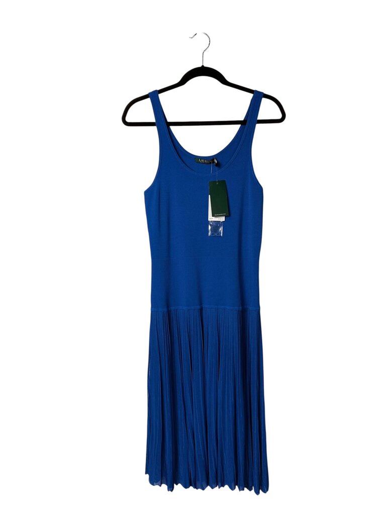LAUREN RALPH LAUREN KNIT PLEATED DRESS