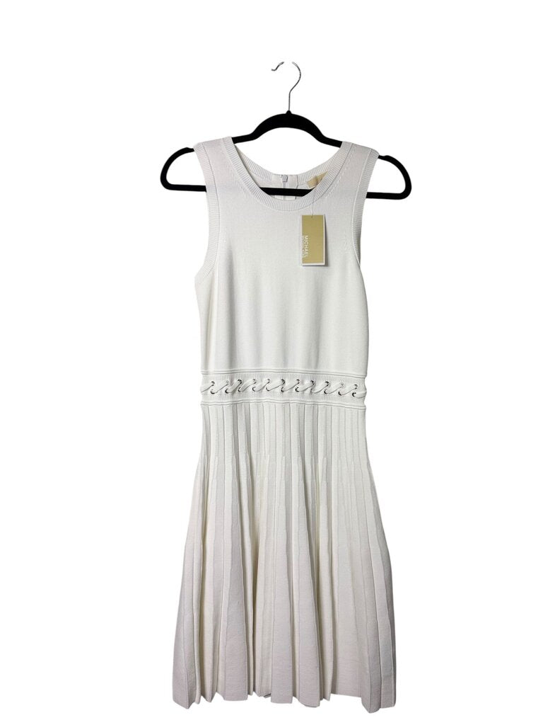 MICHAEL MICHAEL KORS KNIT PLEATED DRESS