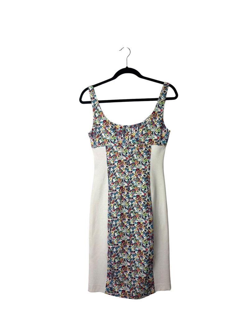 VERSACE FLORAL PANEL DRESS