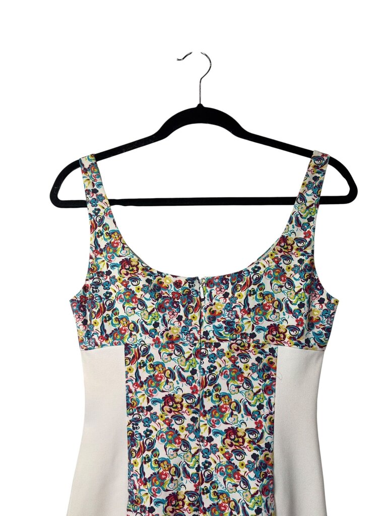 VERSACE FLORAL PANEL DRESS