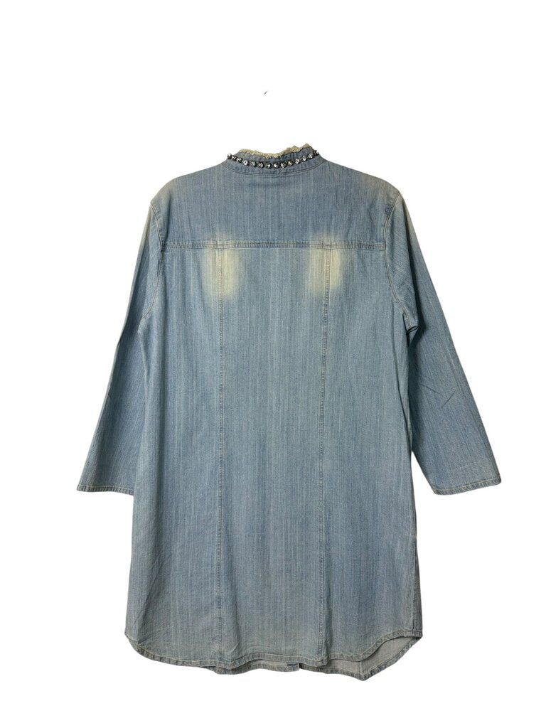 CALZEDONIA DENIM SHIRT DRESS