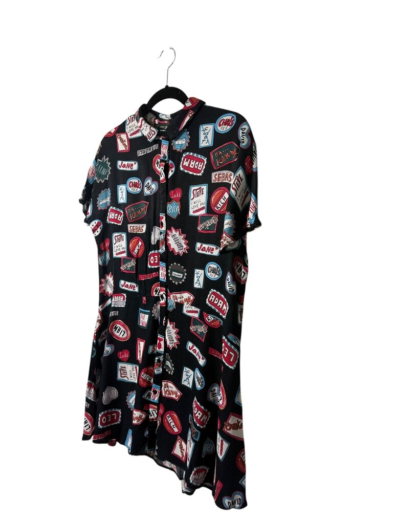 ZARA NAME TAG SHIRT DRESS