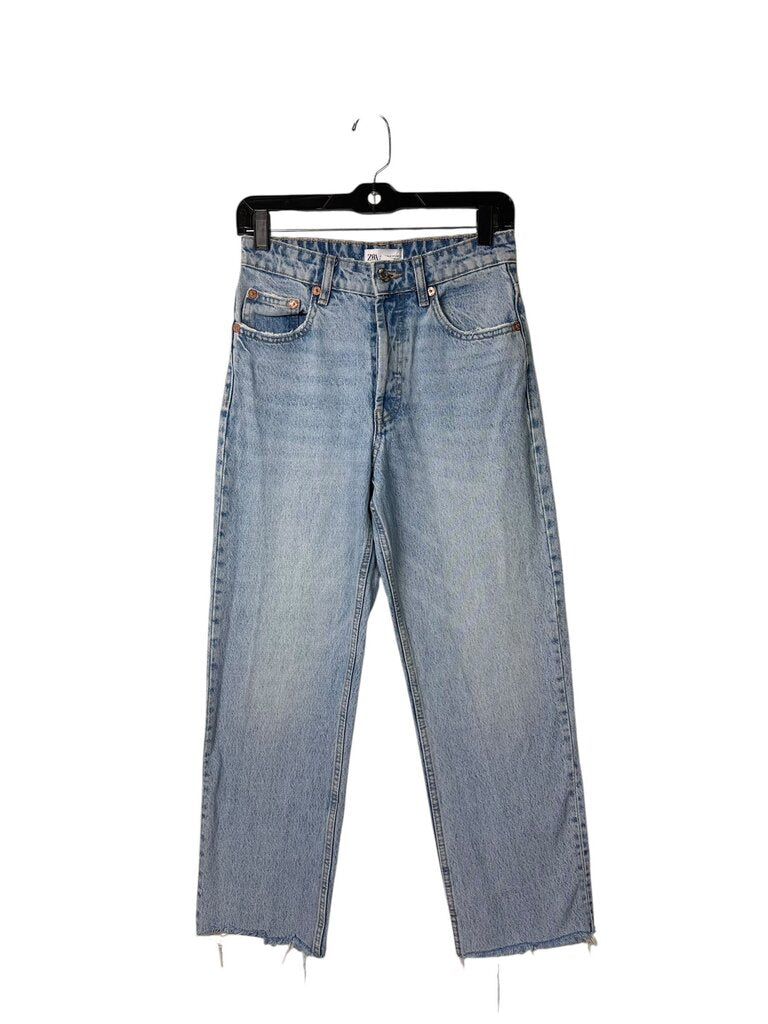 ZARA HIGH RISE JEANS