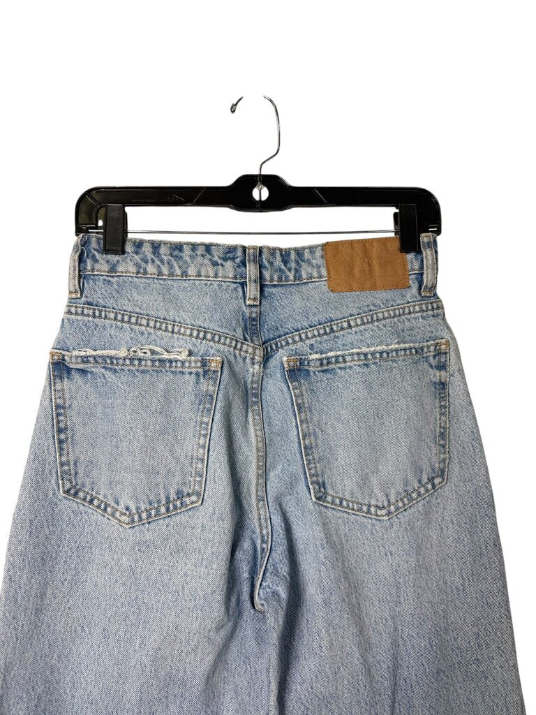 ZARA HIGH RISE JEANS