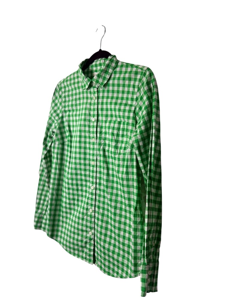 J.CREW GINGHAM BUTTON DOWN