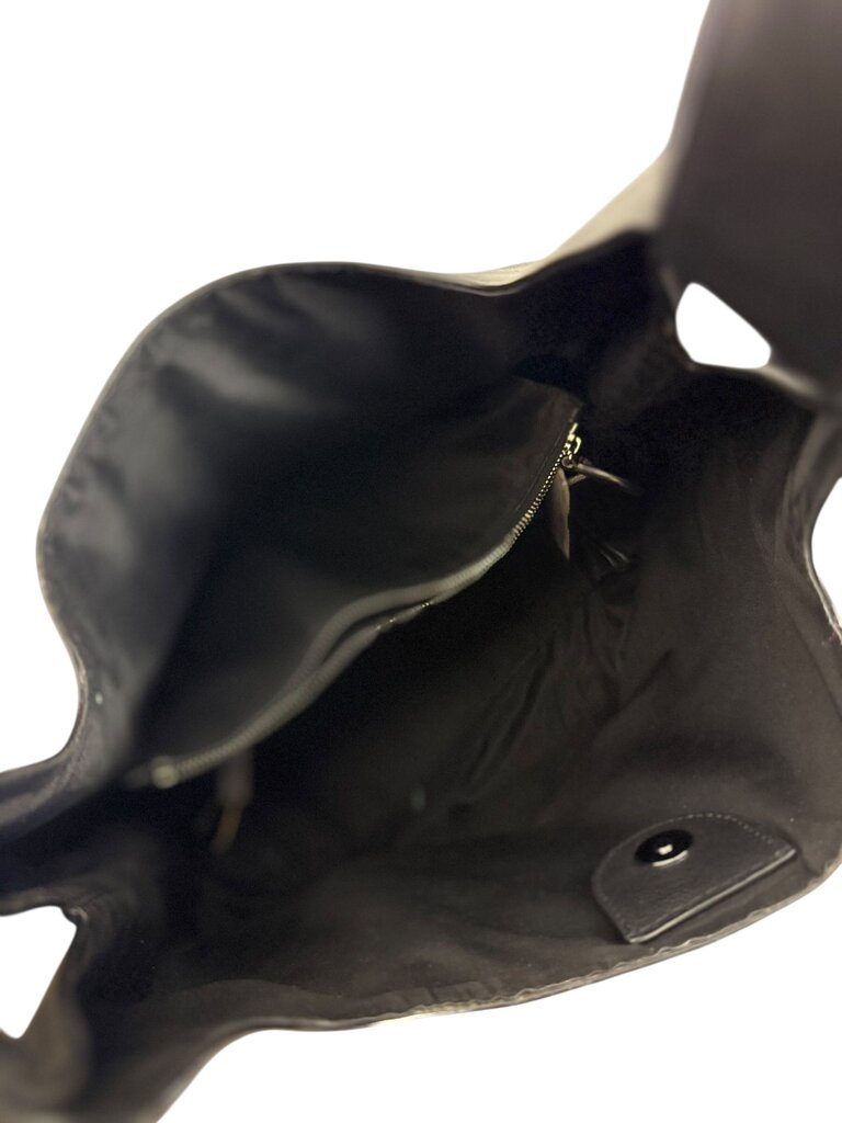 REBECCA MINKOFF LEATHER SLOUCH FEEDBAG