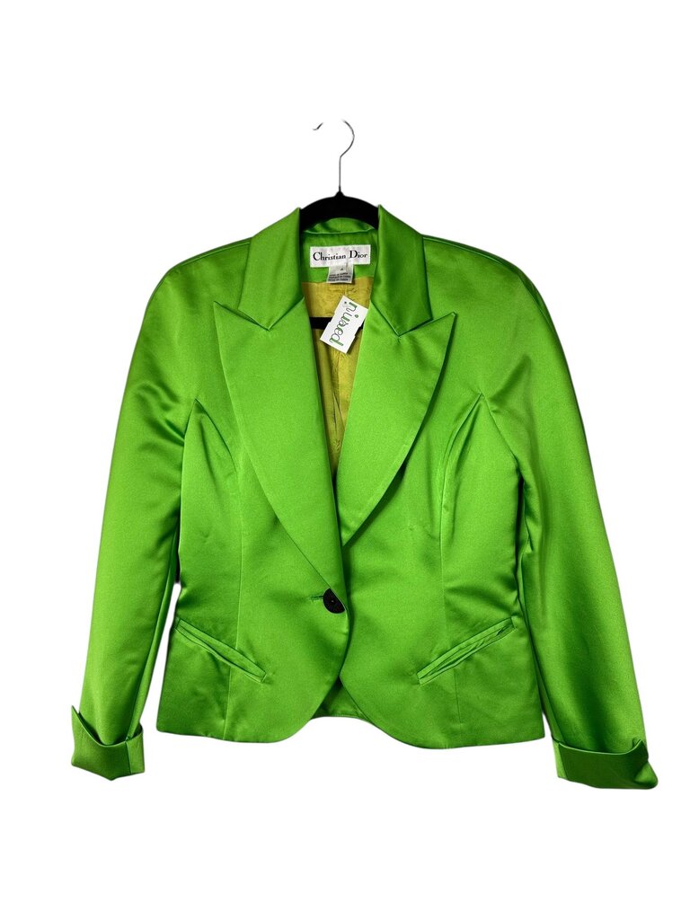 CHRISTIAN DIOR SATIN BLAZER