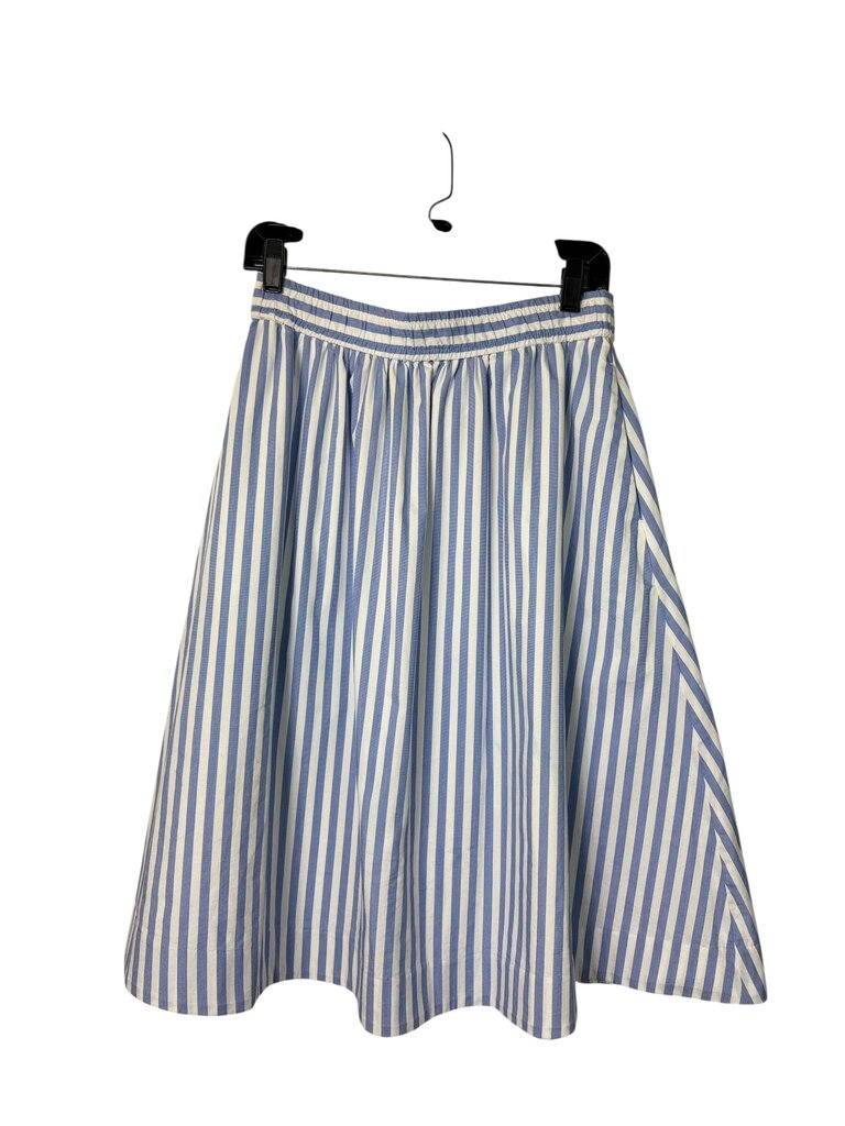 1901 STRIPED MIDI SKIRT