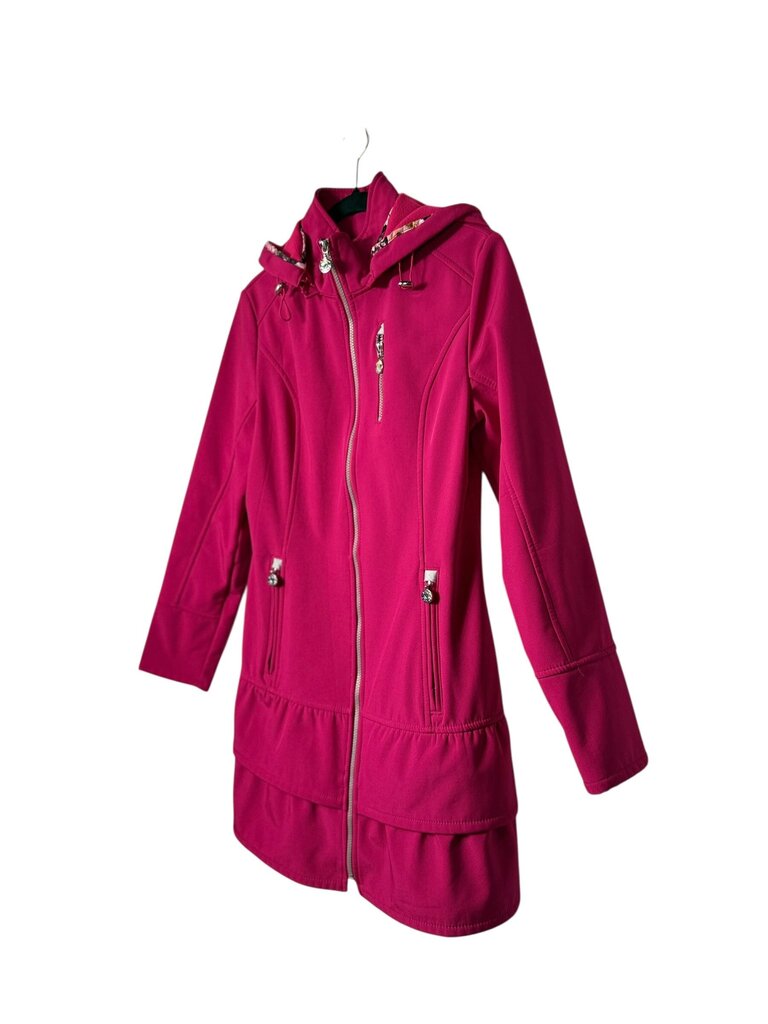 BETSEY JOHNSON FLEECE RAINCOAT