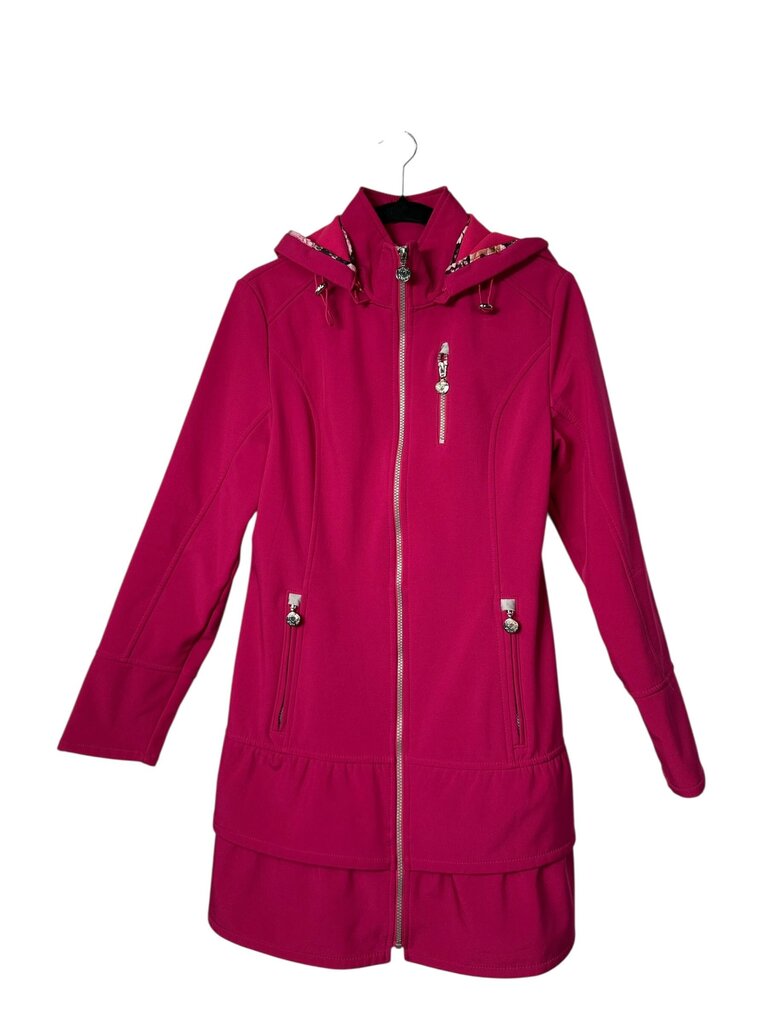 BETSEY JOHNSON FLEECE RAINCOAT