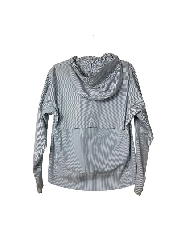 THEORY PINSTRIPE WINDBREAKER