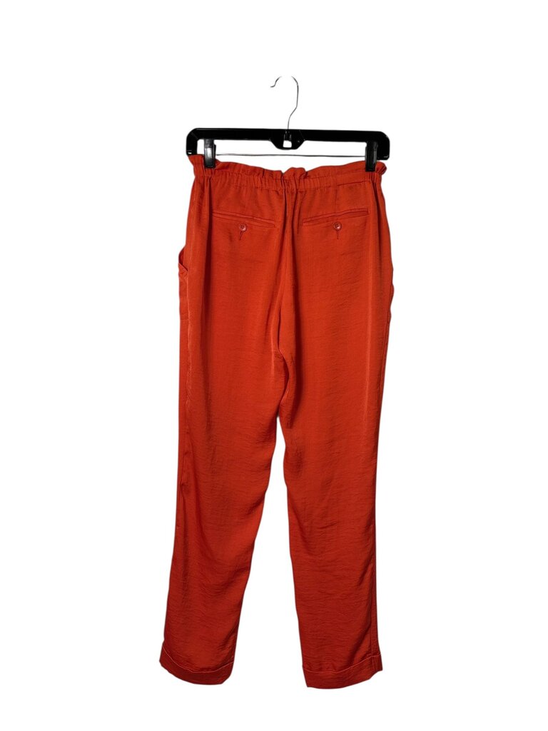 BCBGMAXAZRIA SATIN PAPERBAG PANTS