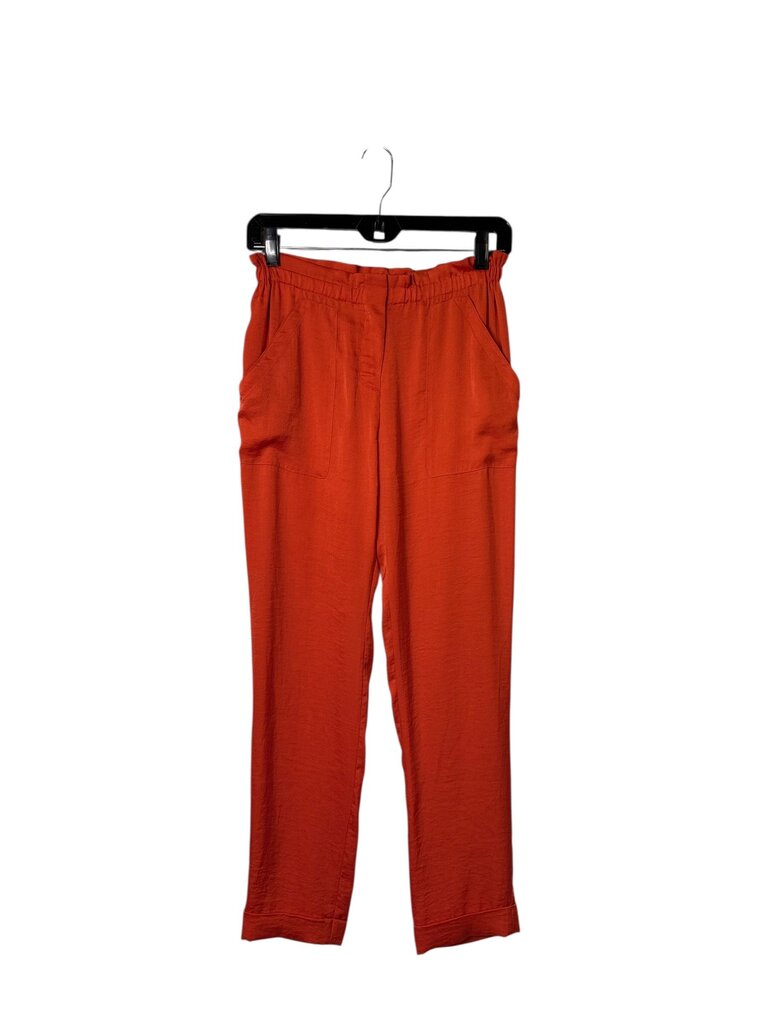 BCBGMAXAZRIA SATIN PAPERBAG PANTS