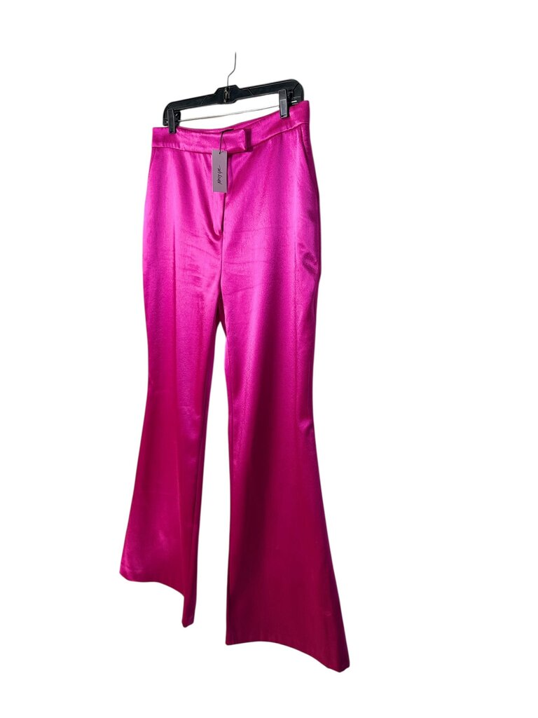 NASTY GAL SATIN FLARE PANTS