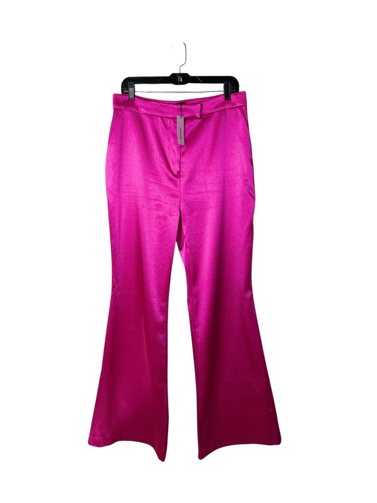 NASTY GAL SATIN FLARE PANTS