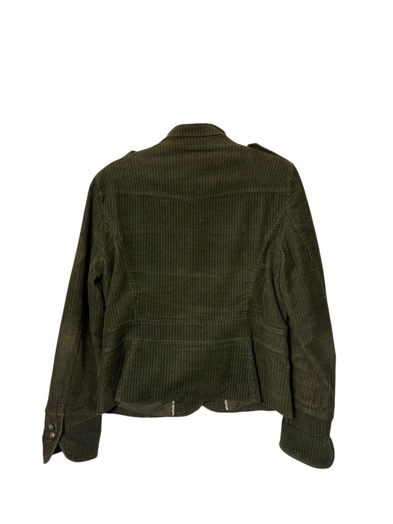 ZARA CORDUROY MILITARY JACKET