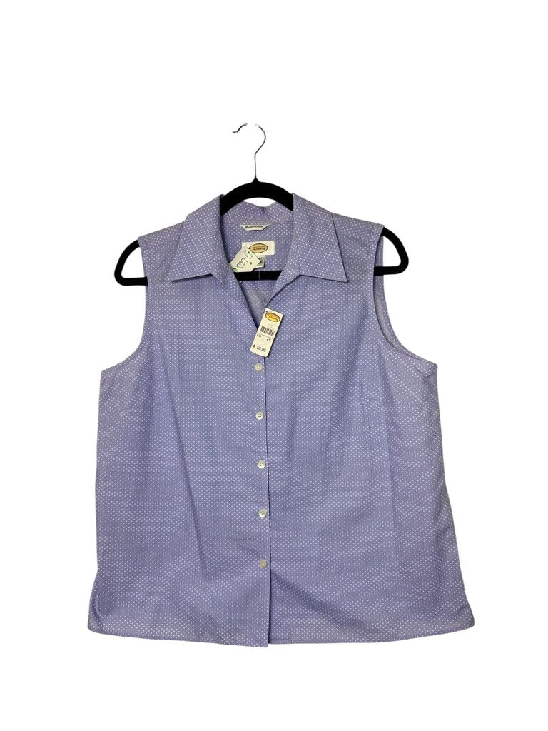 TALBOTS POLKA DOT BLOUSE