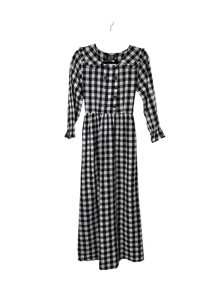 BOHEE WOHEE GINGHAM MAXI DRESS