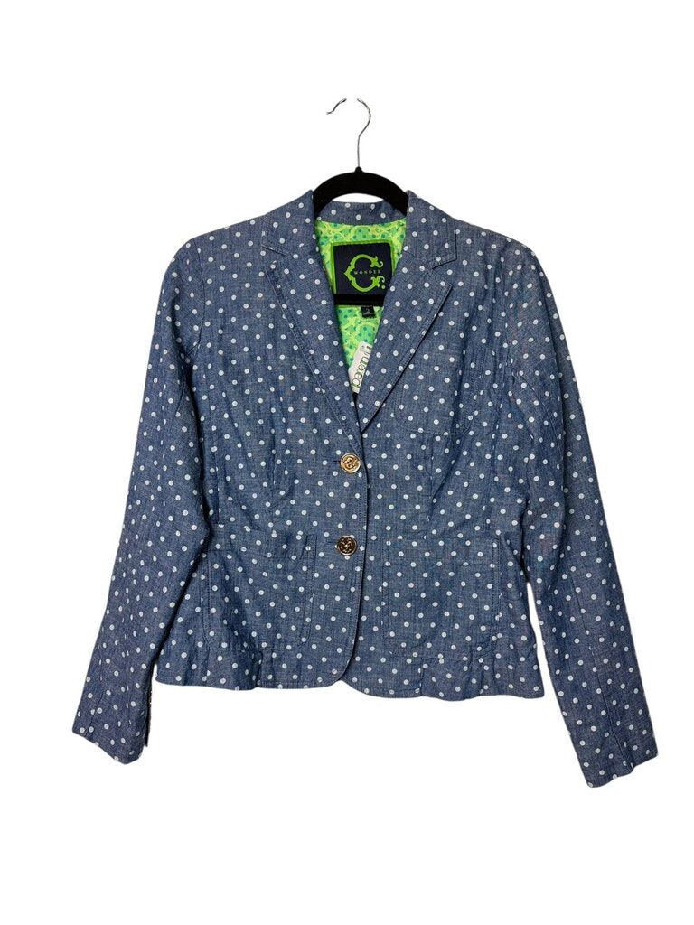 CWONDER POLKA DOT BLAZER