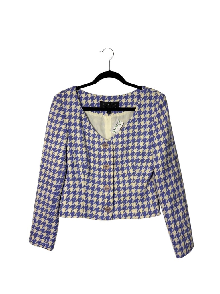 FINITY STUDIO HOUNDSTOOTH BLAZER