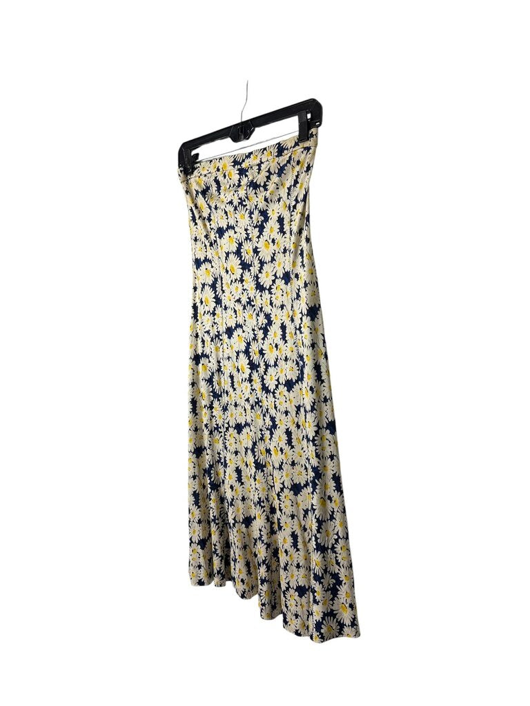 DIANE VON FURSTENBERG STRAPLESS DAISY DRESS
