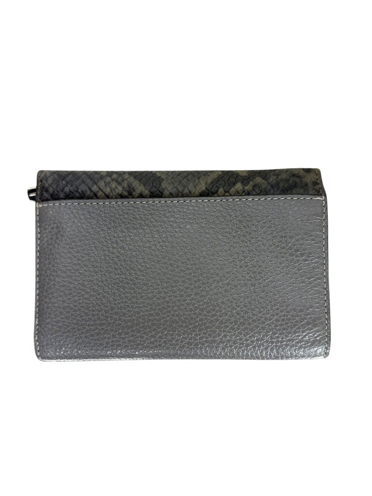 COACH REPTILE BIO-FOLD WALLET