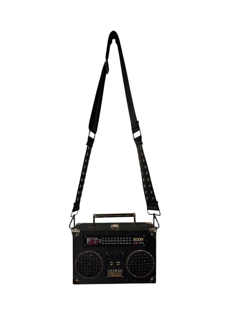 ALDO GLITTER BOOMBOX CROSSBODY