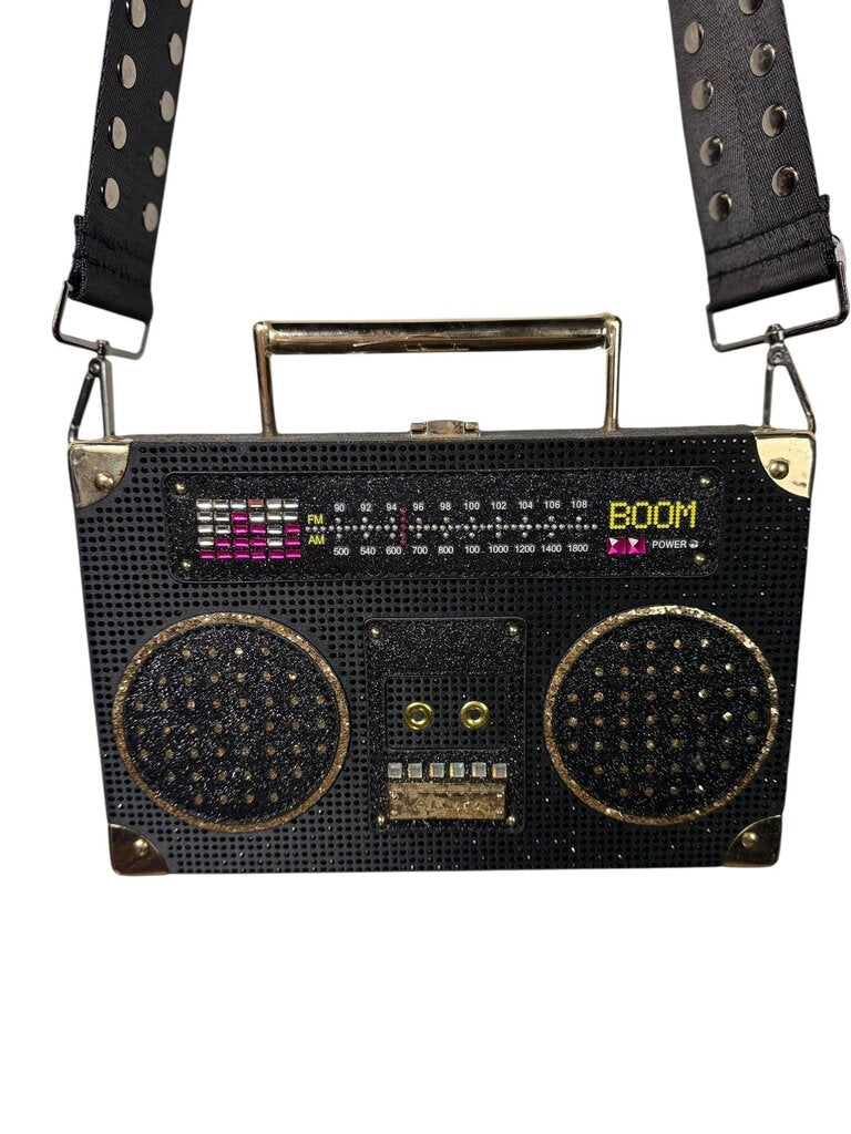 ALDO GLITTER BOOMBOX CROSSBODY