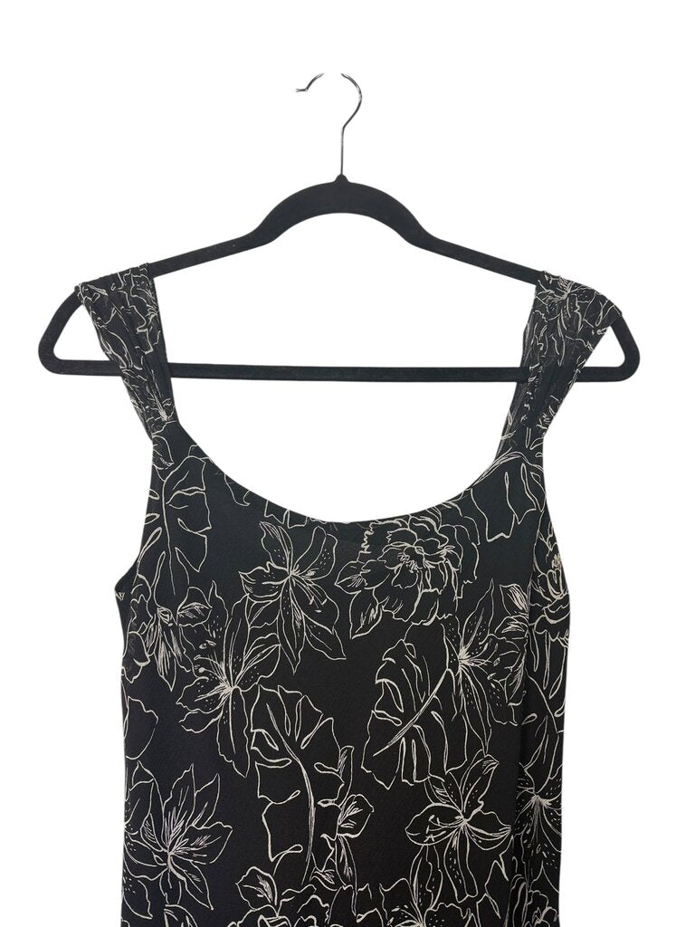 JONES NEW YORK FLORAL SILK DRESS