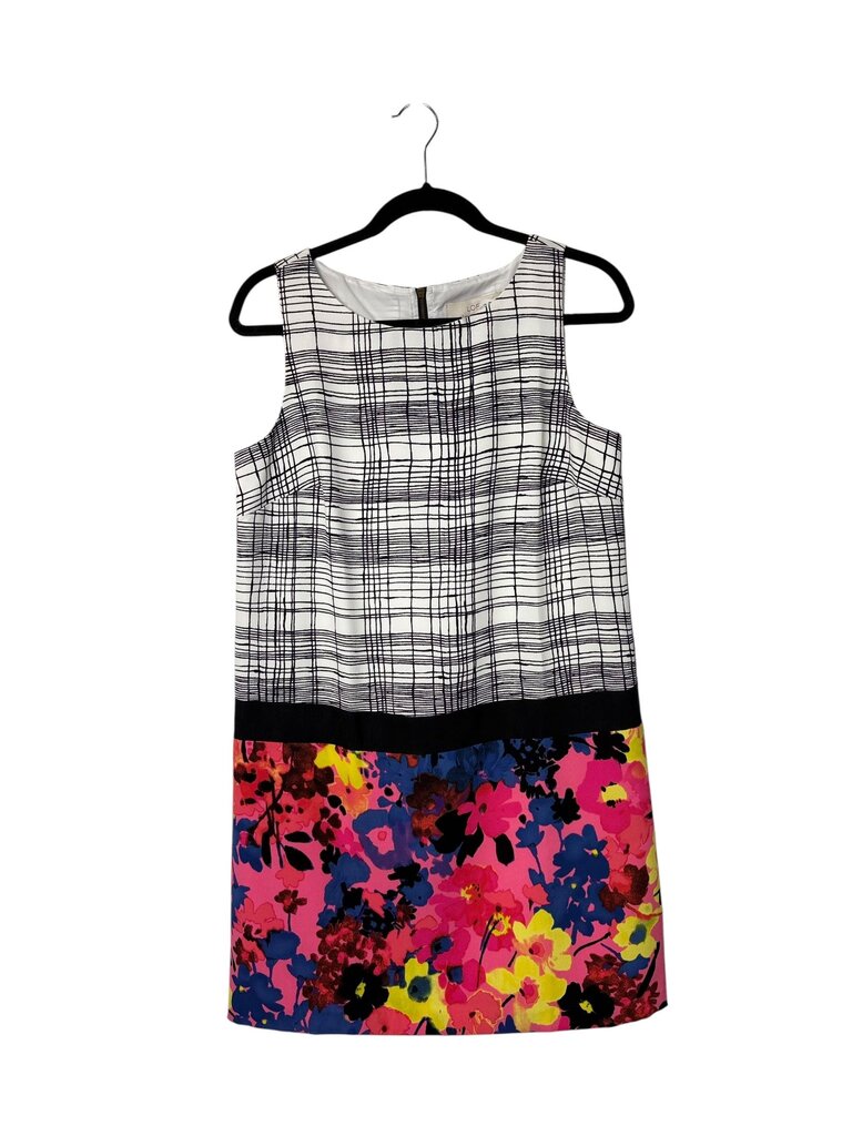 LOFT MULTI PATTERN SHIFT DRESS