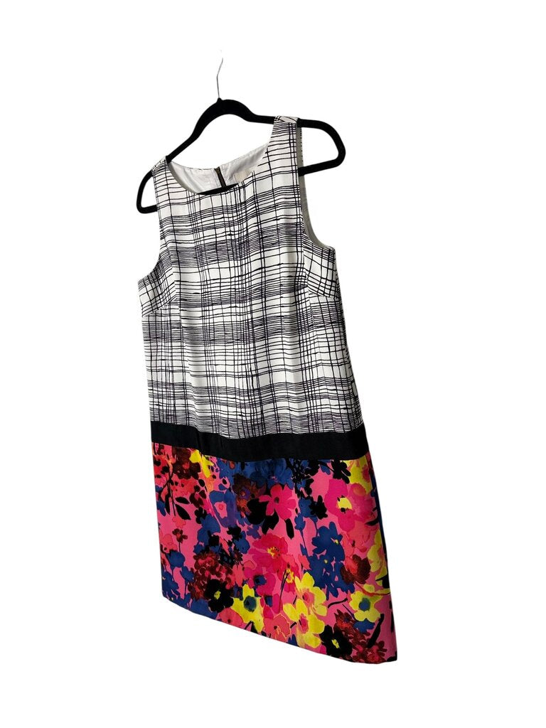 LOFT MULTI PATTERN SHIFT DRESS