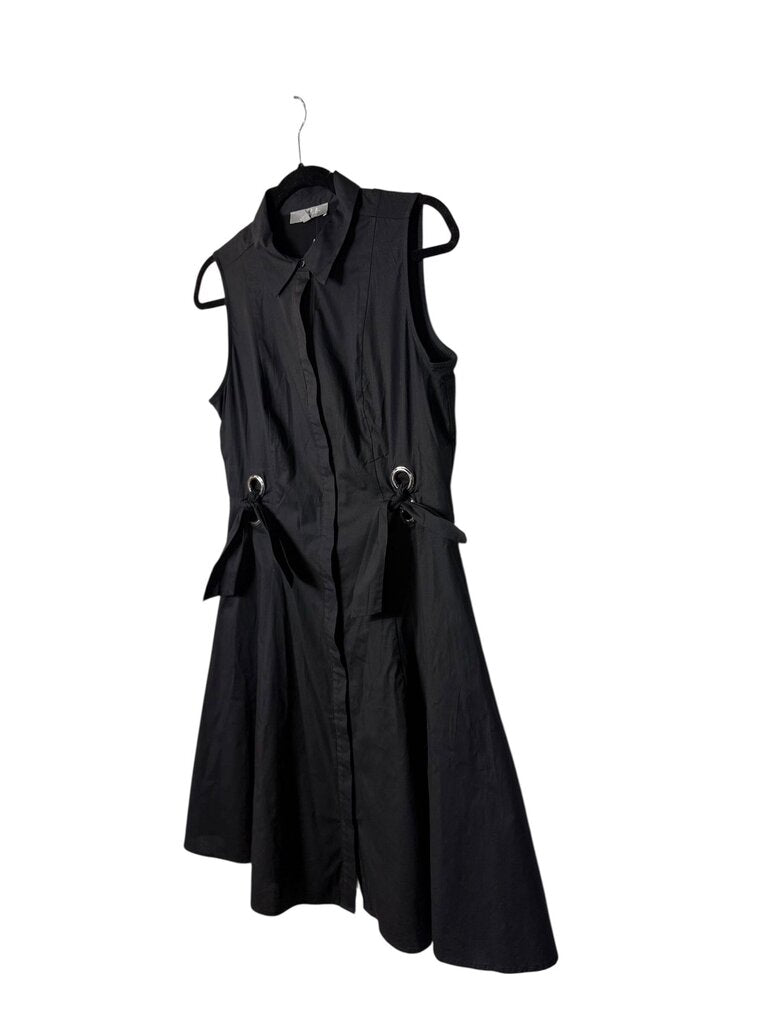 MARLED GROMMET FIR FLARE DRESS