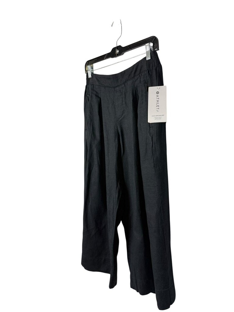 ATHLETA LINEN WIDE CROP PANTS