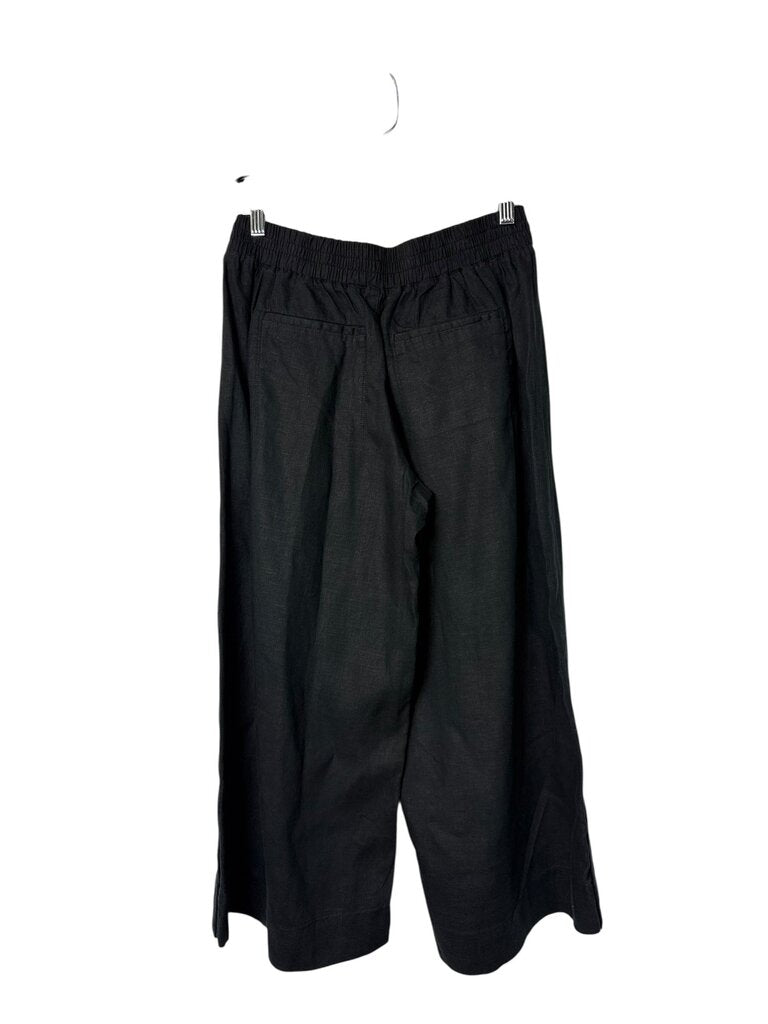 ATHLETA LINEN WIDE CROP PANTS