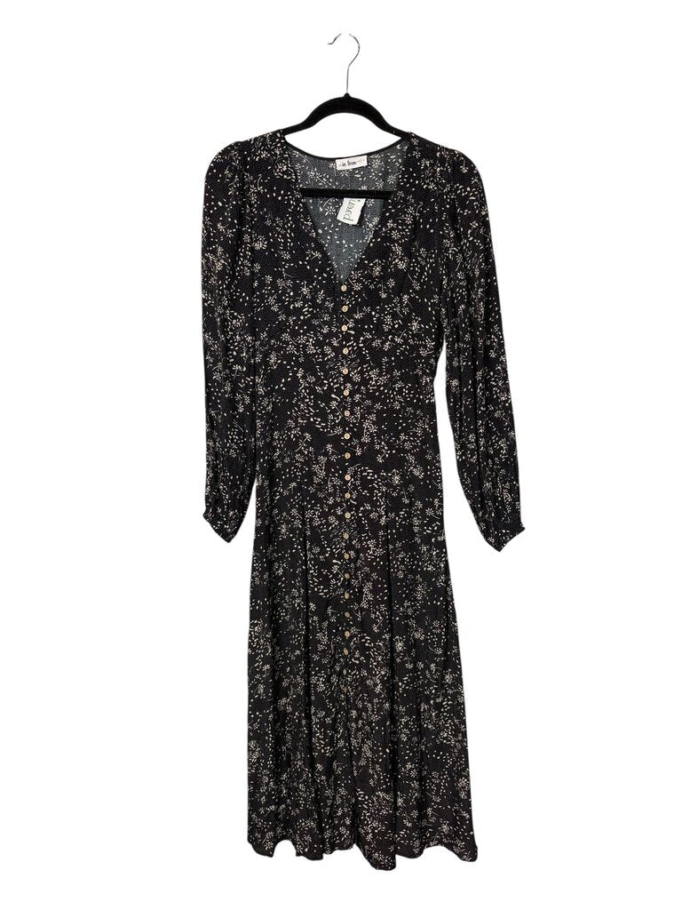 IN LOOM FLORAL MAXI DRESS