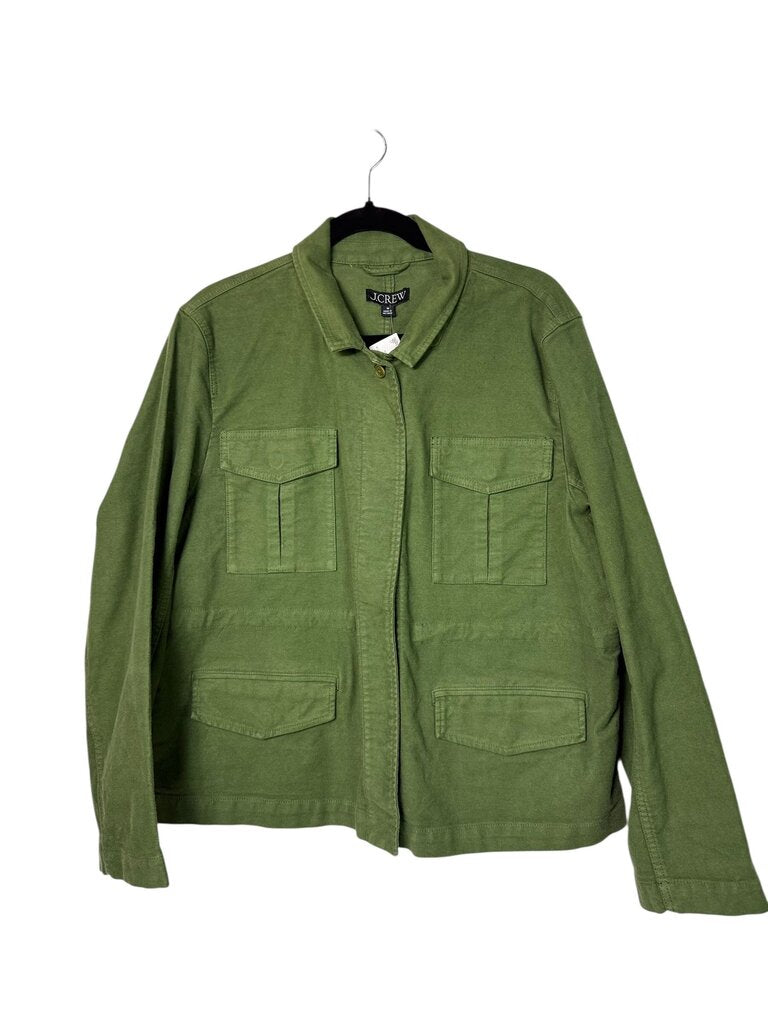 J. CREW COTTON BLEND JACKET