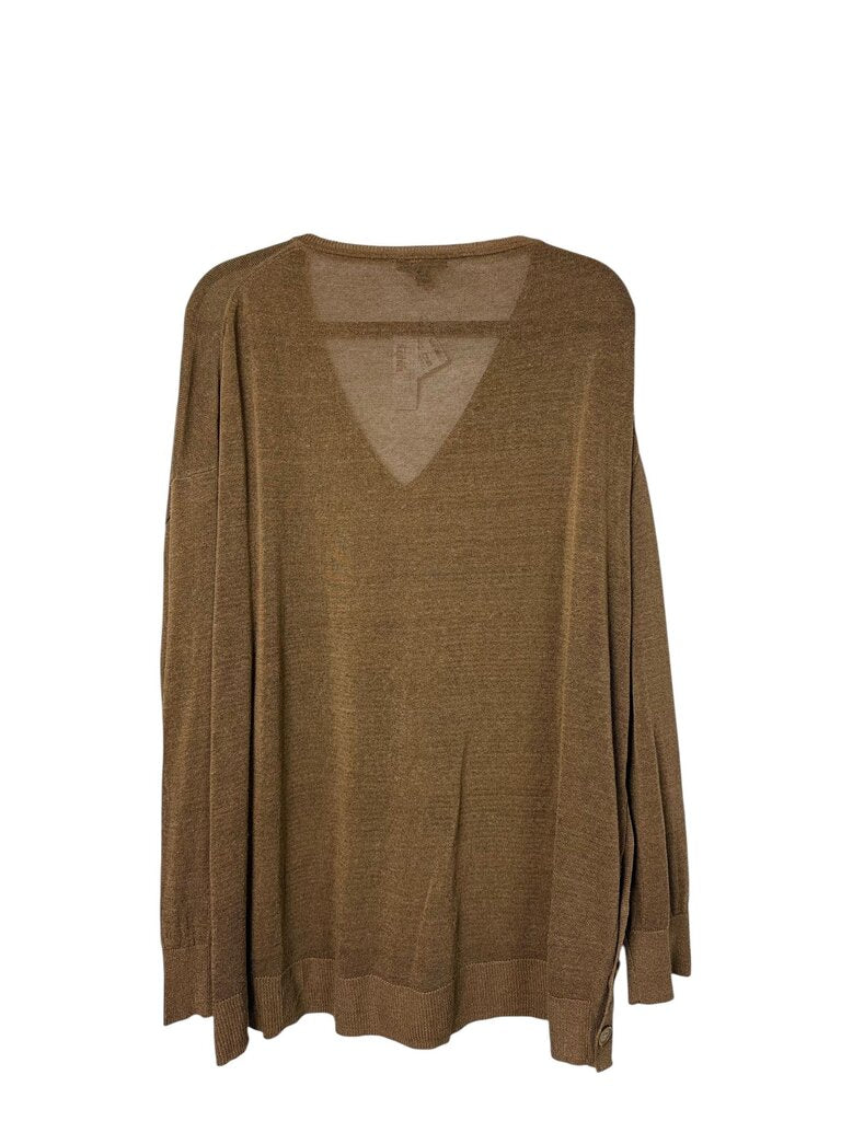 J. CREW LINEN BLEND SWEATER