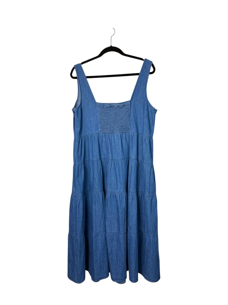 J. CREW SLEEVELESS DENIM DRESS
