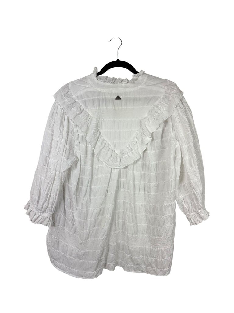 BARBOUR RUFFLE BLOUSE